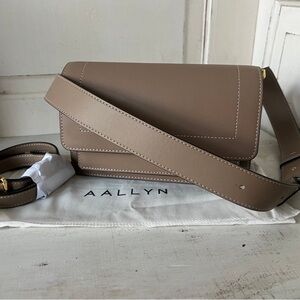 Aallyn Ingrid Crossbody Shoulder Bag in Biscotti